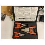 3-Piece Quick Switch Retaining Ring Pliers Set