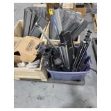 Misc. pallet with camera stands (Berkeley - CA)