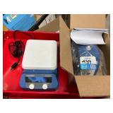 VWR 7x7 Hotplate Stirrer 76447-040, Vortex Mixer 1