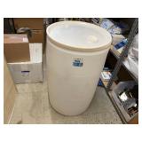 50 Gallon Plastic Barrel