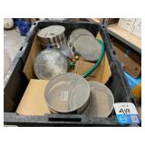 Sifting screens with Mineral columns