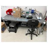 Lab Table, Chair and Step Ladders