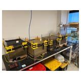 Lab Table with Contents