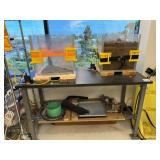 Lab Table with Contents