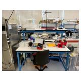 BenchTek Lab Work Bench w/ Contents & Chair