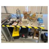 Stainless Steel Table w/ Contents