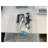 Assorted Rainin Single Channel Pipettes