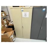 Metal Cabinet w/ Contents