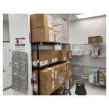 Rolling Shelf with contents