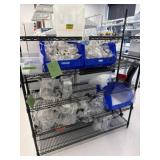 Rack with contents