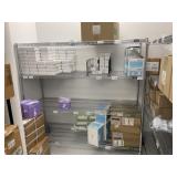 Rolling Shelf with contents