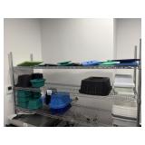 Rolling Rack with Contents