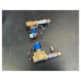 Lot of 2x GC Valve Solenoid Valve w GEMS FS-380 Fl