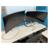 Dell S3221QS 32ï¿½ Curved Monitor with Desk Mount