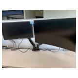 Dell S3221QS 32ï¿½ Curved Monitor, Dell 23ï¿½ Flat Pan