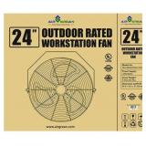 Air Green 24" High Velocity Work Station Fan