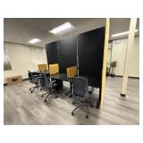 (3) 1 Person Workstation Sets