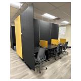 (6) 1 Person Workstation Sets