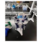Assorted Rainin Pipettes & Stand