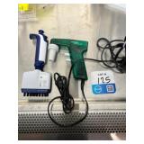 Integra Pipetboy 2 & Rainin Multi-Channel Pipette