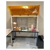 Laminar Flow Hood & Lab Bench