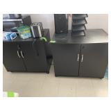 Storage Cabinet with Contents