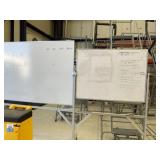 White boards rolling