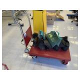 Uline Hydraulic Lift Table w/ Ballast Bags