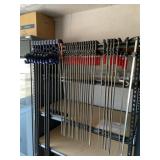 Clamps & Shelving Unit