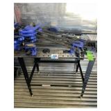 Work Table with Clamps