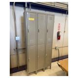 6 Section Lockers
