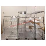 Metal Adjustable Rolling Shelves