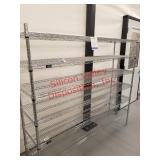 Metal Adjustable Shelves with Content