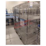 Metal adustable rolling shelves
