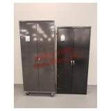 Metal Cabinets with Content