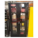 Metal Cabinet With Content