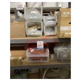Metal Storage Racks with Spare Parts