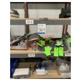 Metal Storage Racks with Spare Parts