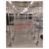 Metal Adjustable Rolling Shelves