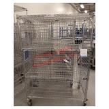 Enclosed Metal Rolling Shelve