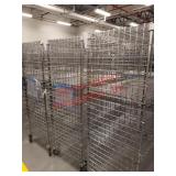 Metal adjustable rolling shelve