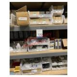 Metal Storage Racks with Spare Parts