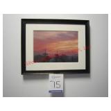 One piece of framed Artwork