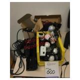 Assortment of Cameras, Lenses and Cables