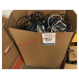 Assortment of Electrical  Outlets, Cables, Connect