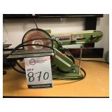 Central Machinery belt & disc sander