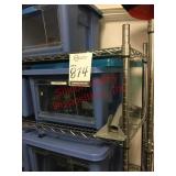 Miscellaneous items in two racks