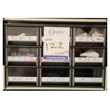 9-Drawer Parts Bin w/ THORLABS Parts