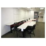 Office Tables, Chairs and White Boards