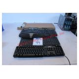 Lot of (13) keyboards various models (1) Lenovo